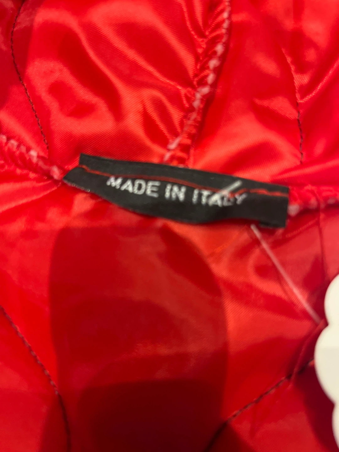Woman’s Red Quilted Hooded Vest - photo 3