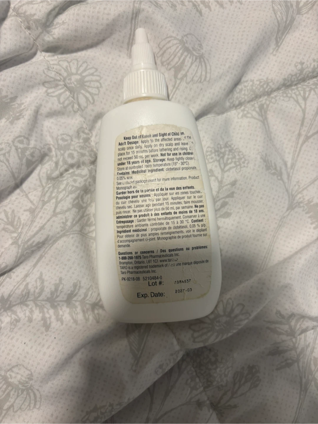 Taro Clobetasol Shampoo 120 mL - photo 2