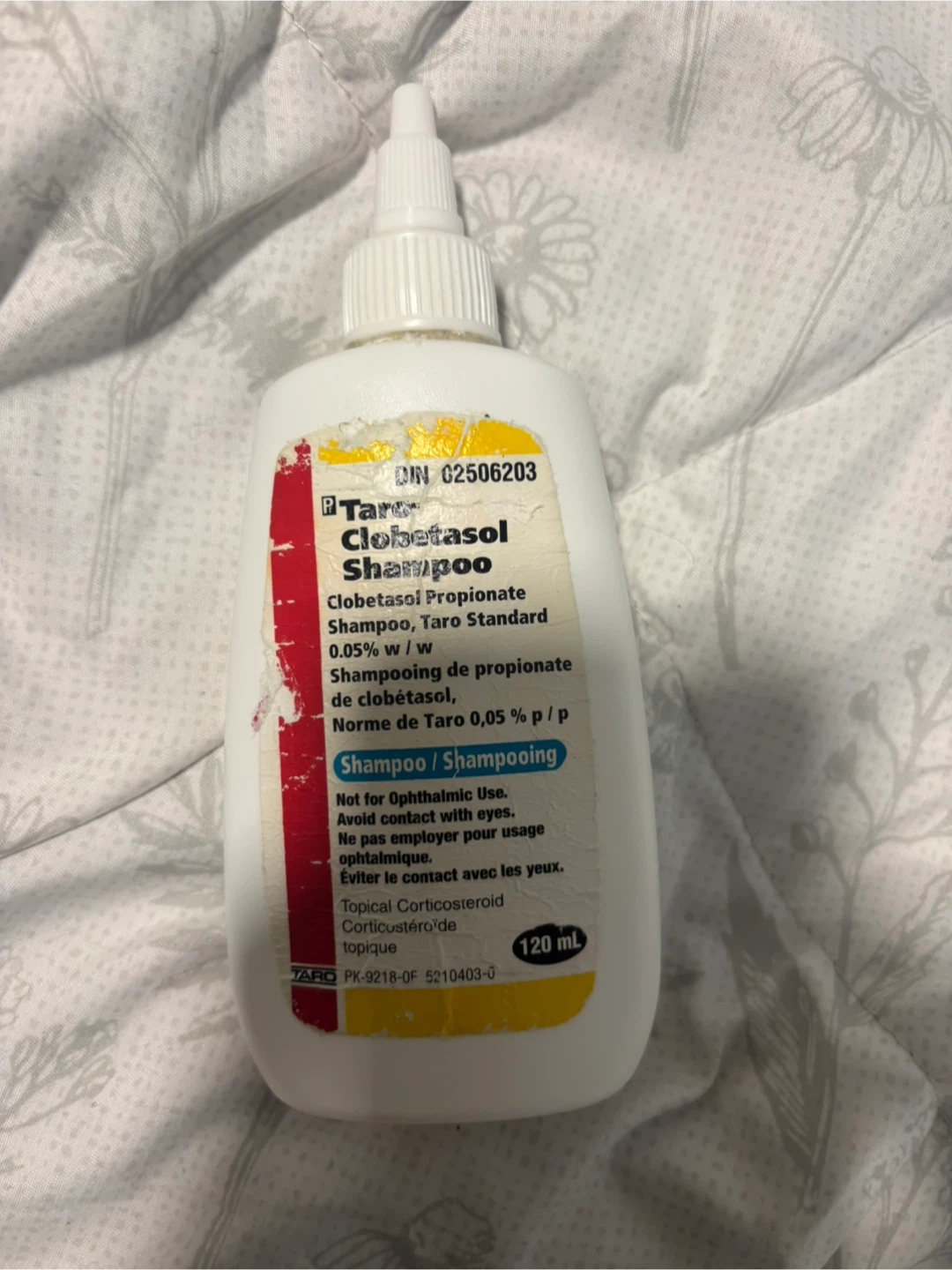 Taro Clobetasol Shampoo 120 mL