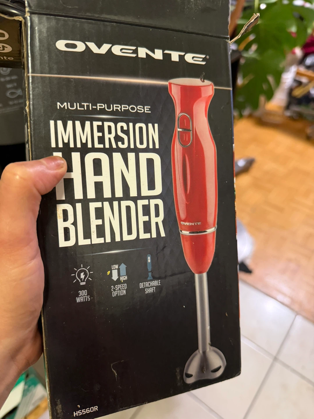 Ovente Multi-Purpose Immersion Hand Blender - photo 2