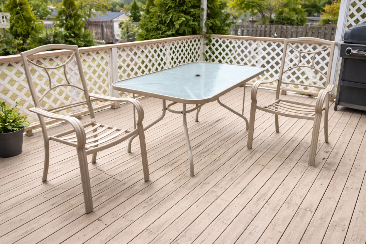Patio Dining Set - Table and Chairs