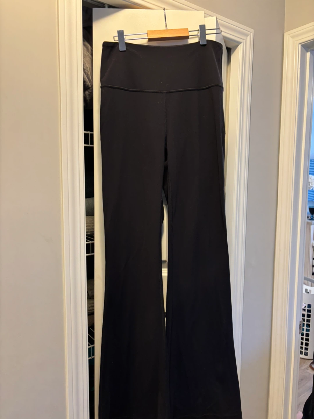 Lululemon Black Flare Yoga Pants