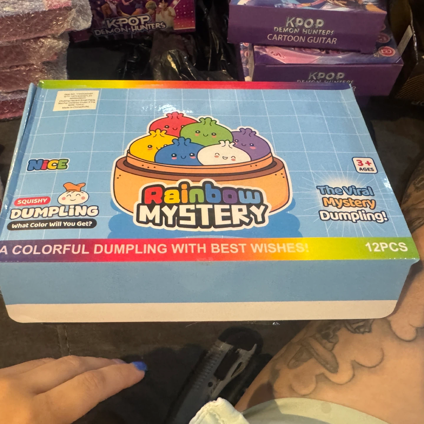 Squishy Rainbow Mystery Dumpling Toy - photo 4