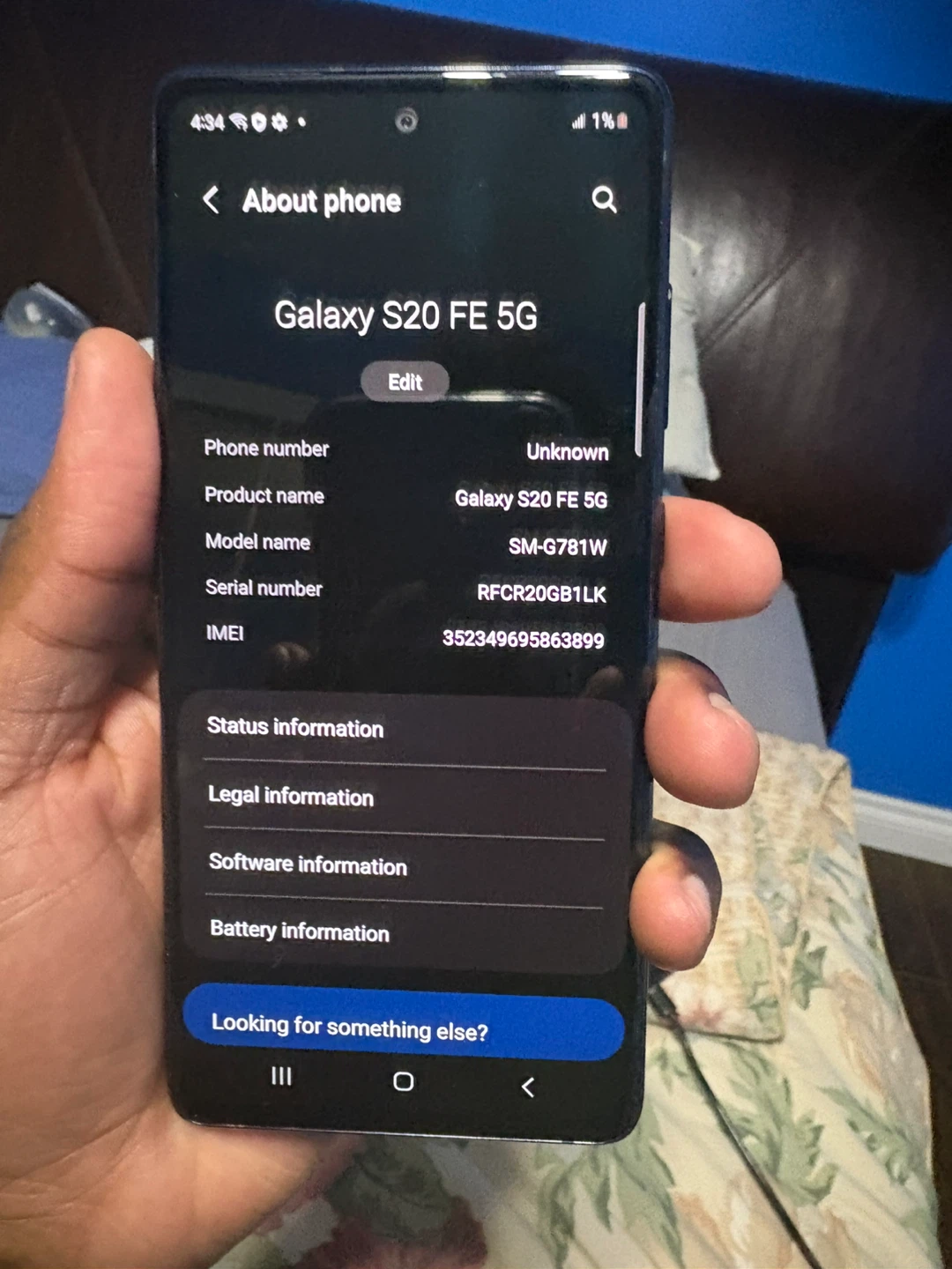 Samsung Galaxy S20 FE 5G 128GB - photo 3