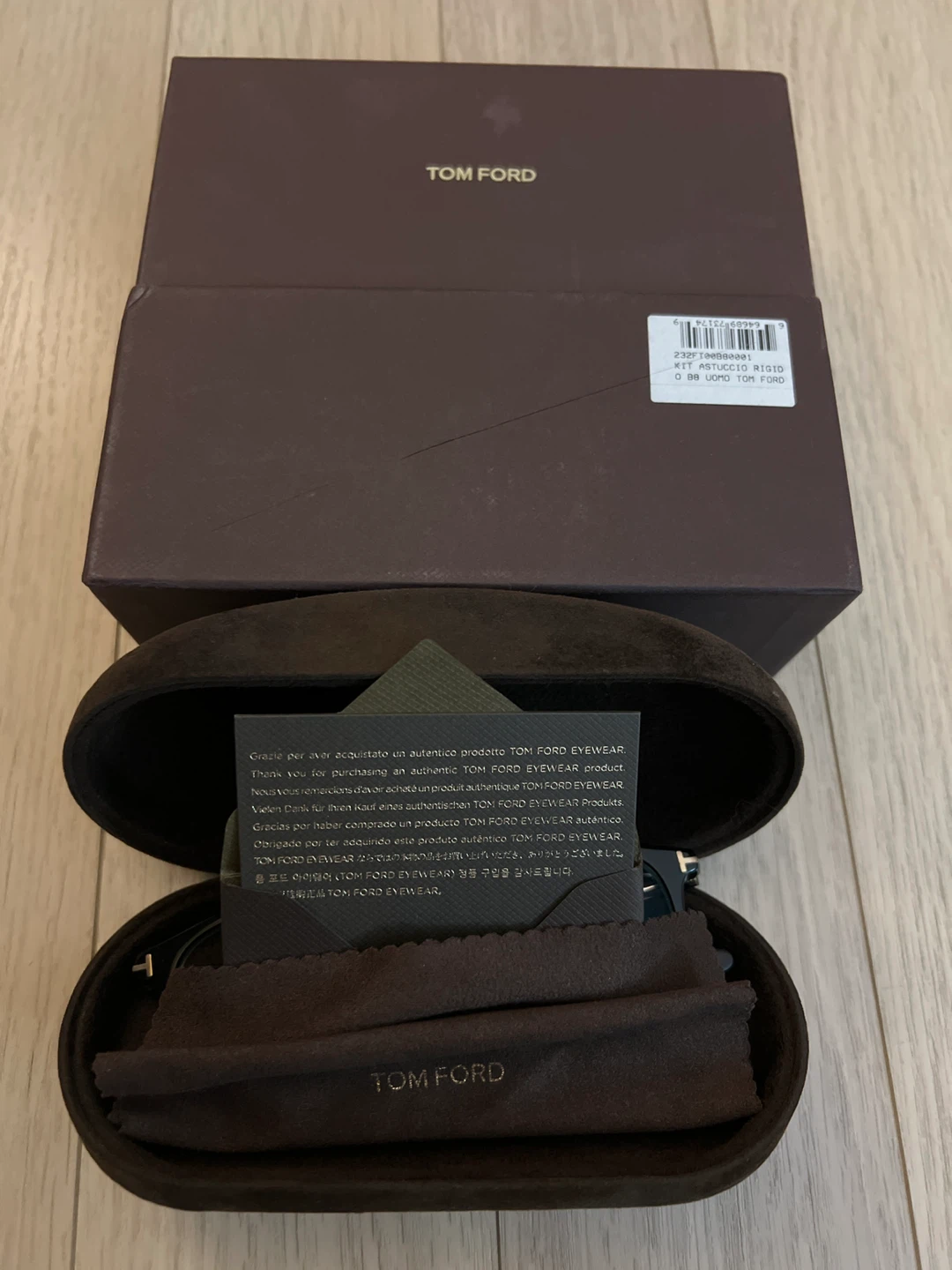 Tom Ford TF5401 Eyeglasses - Black - photo 5