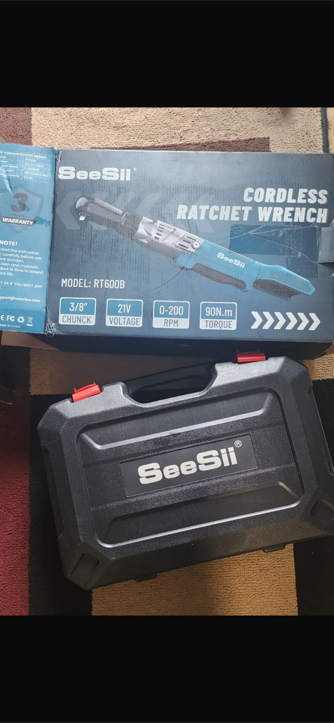 SeeSii Cordless Ratchet Wrench Kit - photo 2