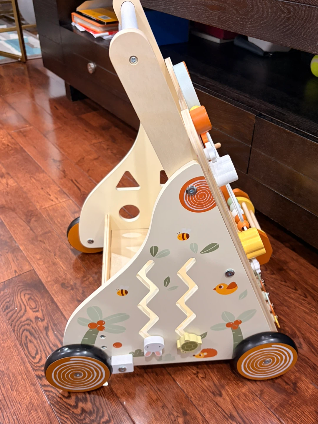 Wooden Activity Walker with Baby Toys - photo 2