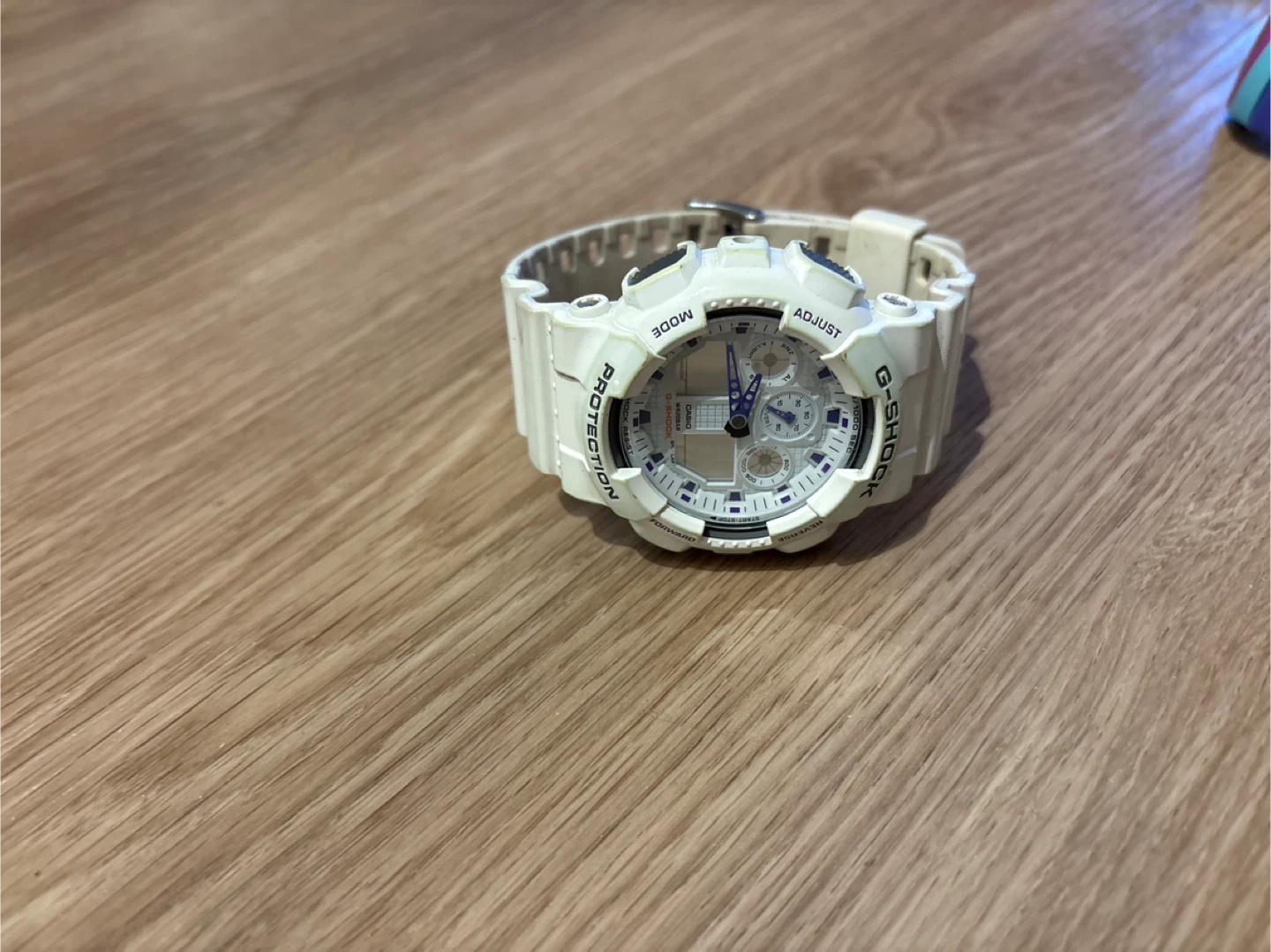 Casio G-Shock White Analog-Digital Watch