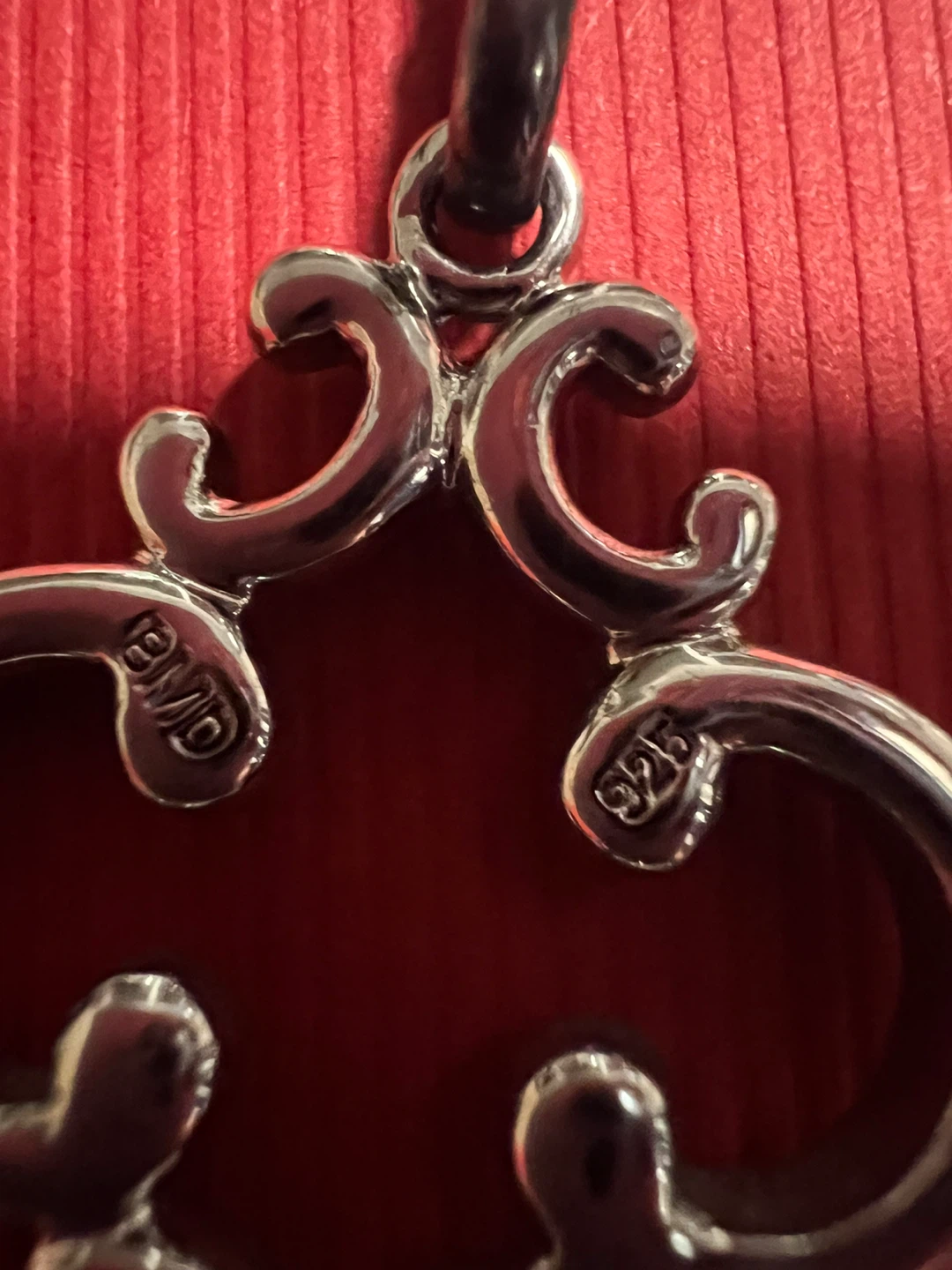 925 silver key necklace with black diamonds - photo 5