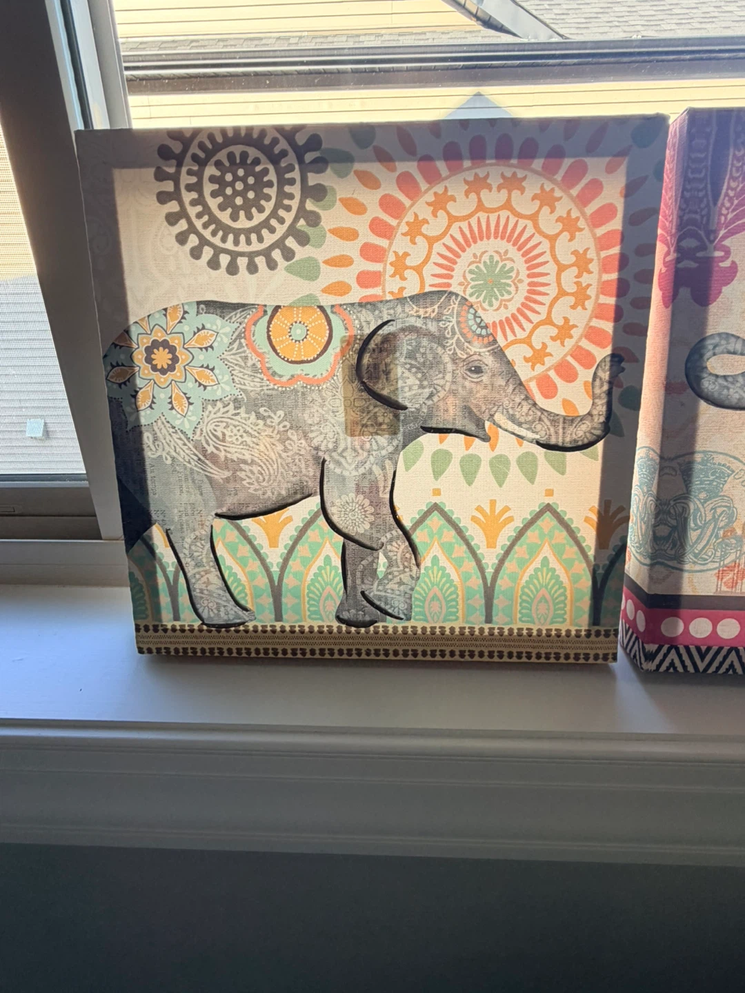 Elephant Wall Art Canvas Print - photo 2