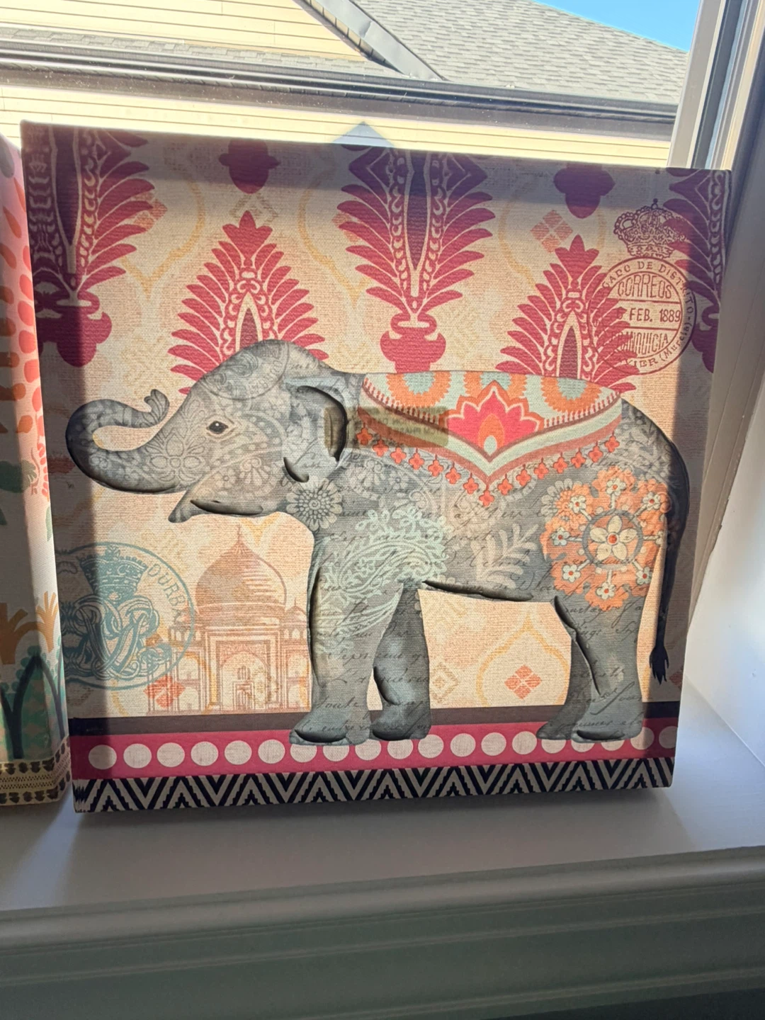 Elephant Wall Art Canvas Print - photo 3