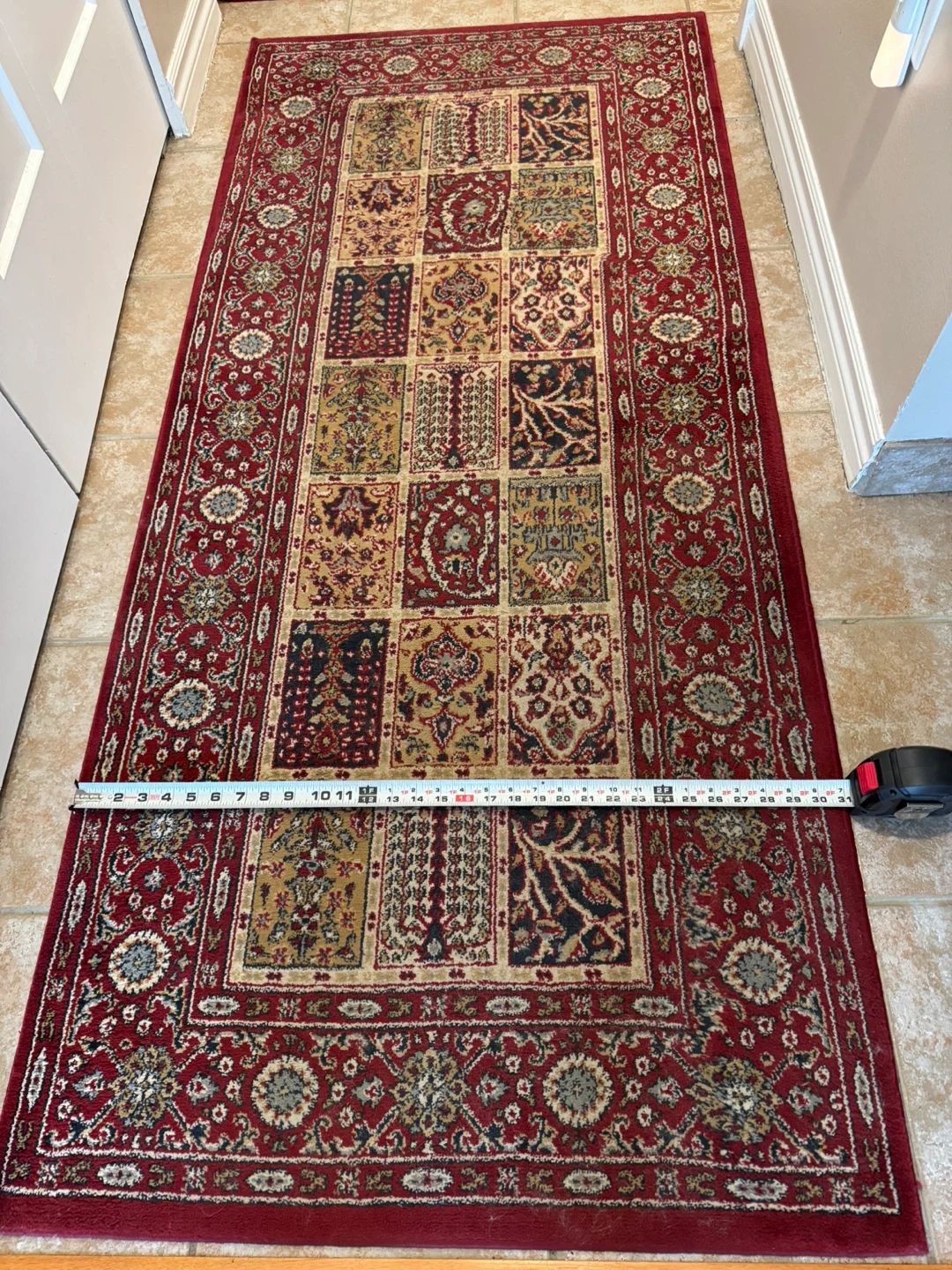 2 Red Persian Style Runner Rugs $40 for both - photo 3