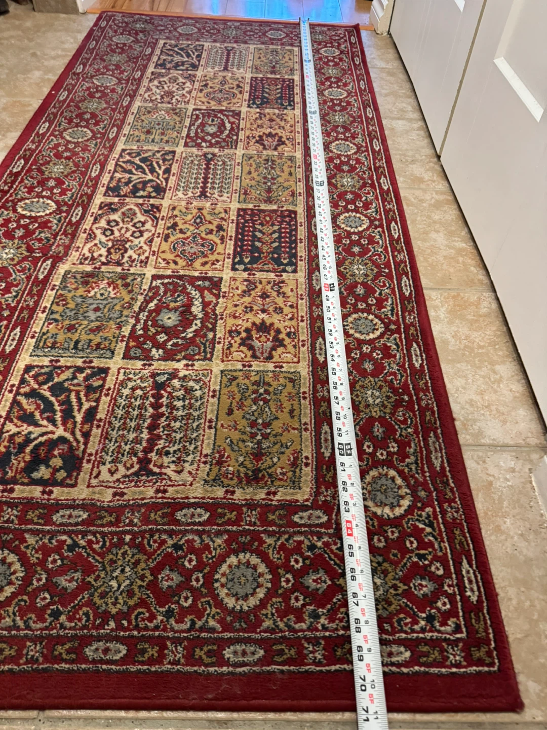 2 Red Persian Style Runner Rugs $40 for both - photo 2