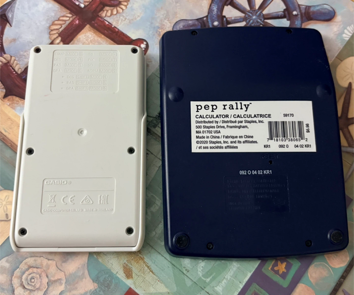 🥕Casio and Pep rally Calculator with Case - photo 2