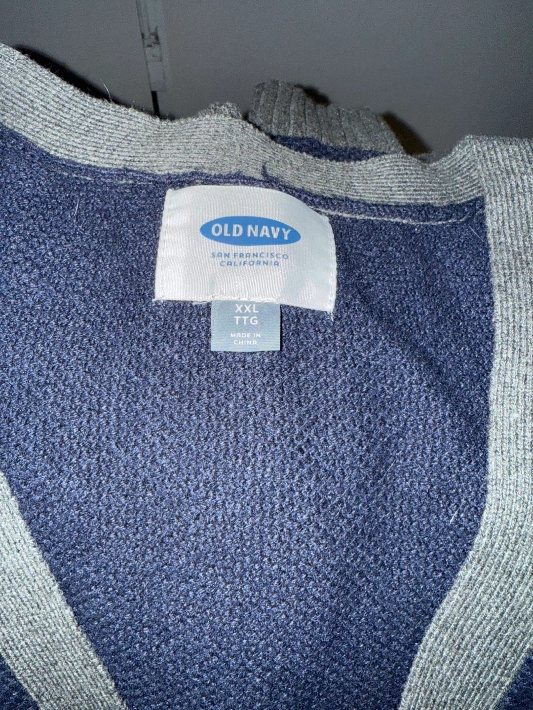 Old Navy Men's Navy Blue Cardigan XXL - photo 2