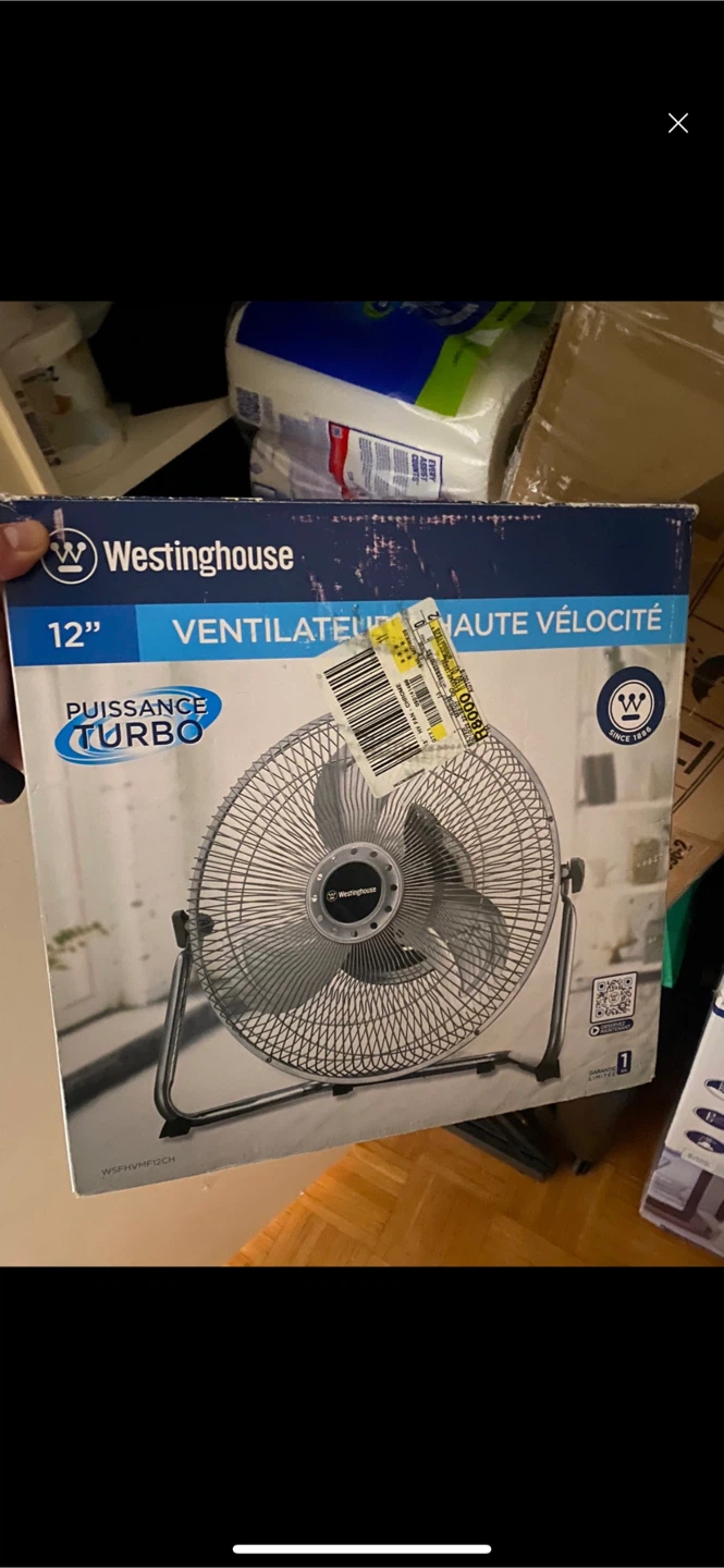 Westinghouse 12" Turbo High Velocity Fan