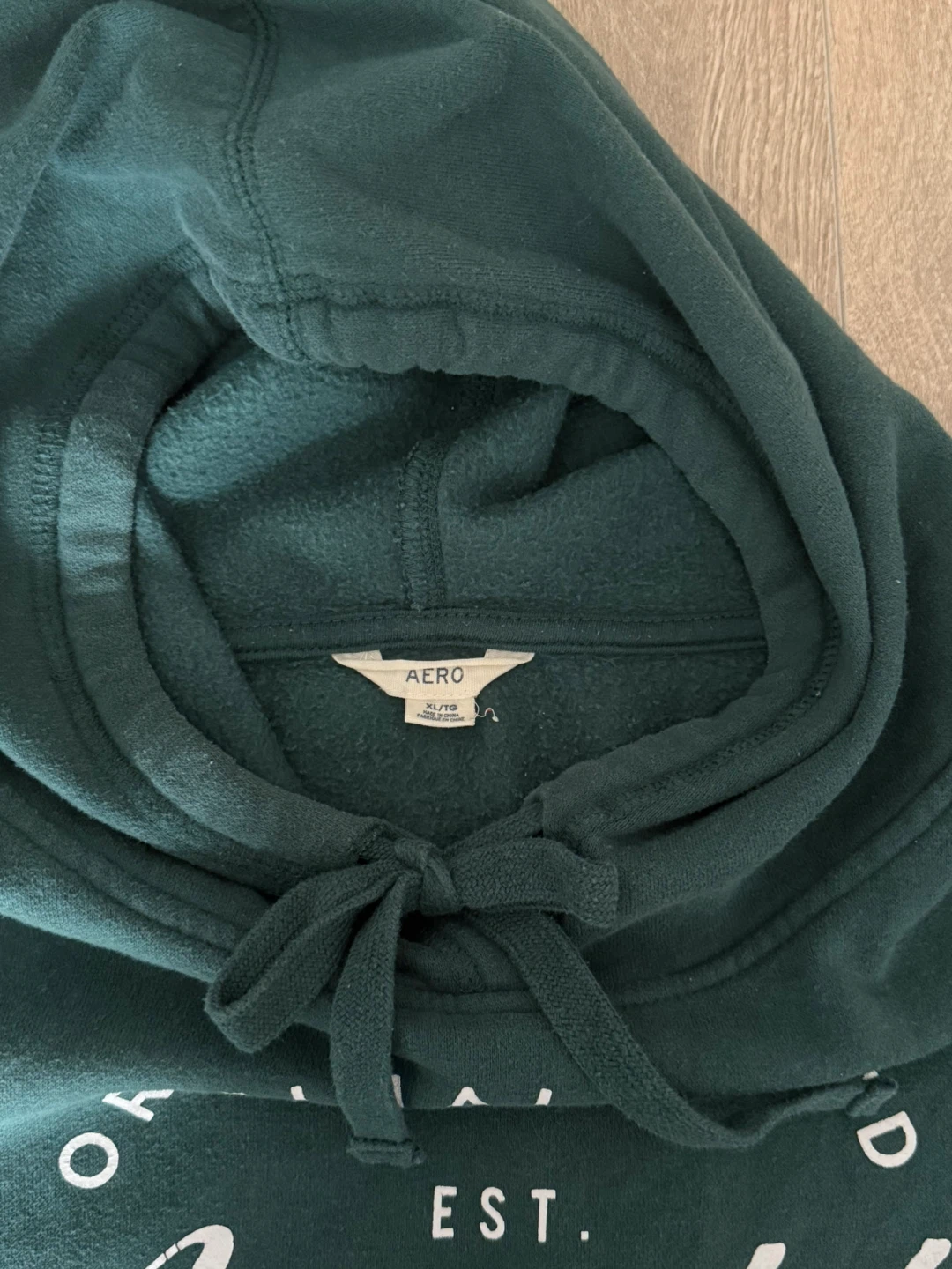 Aeropostale Vintage Green Hoodie - photo 4