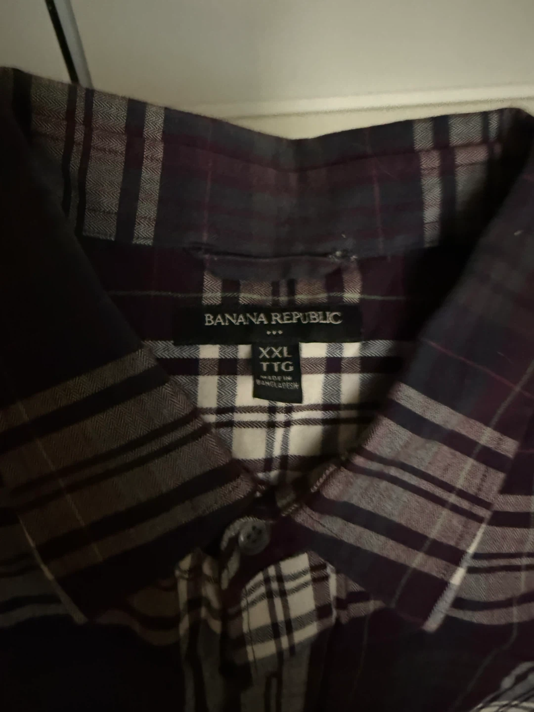 Banana Republic Plaid Flannel Shirt - XXL