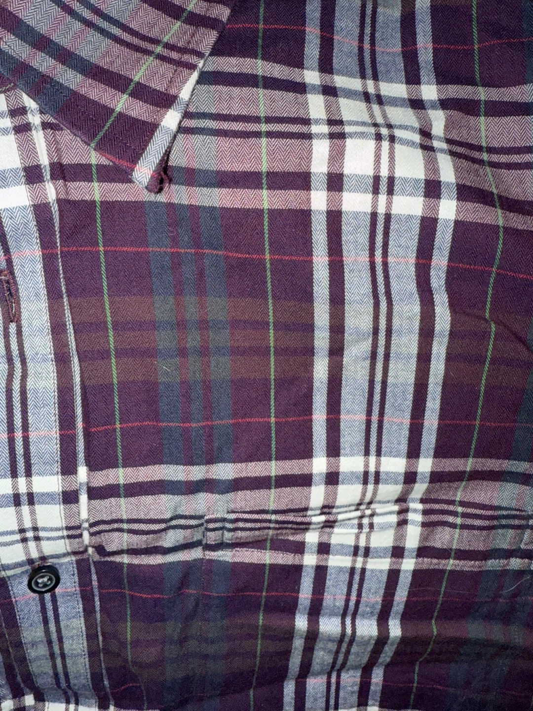 Banana Republic Plaid Flannel Shirt - XXL - photo 3