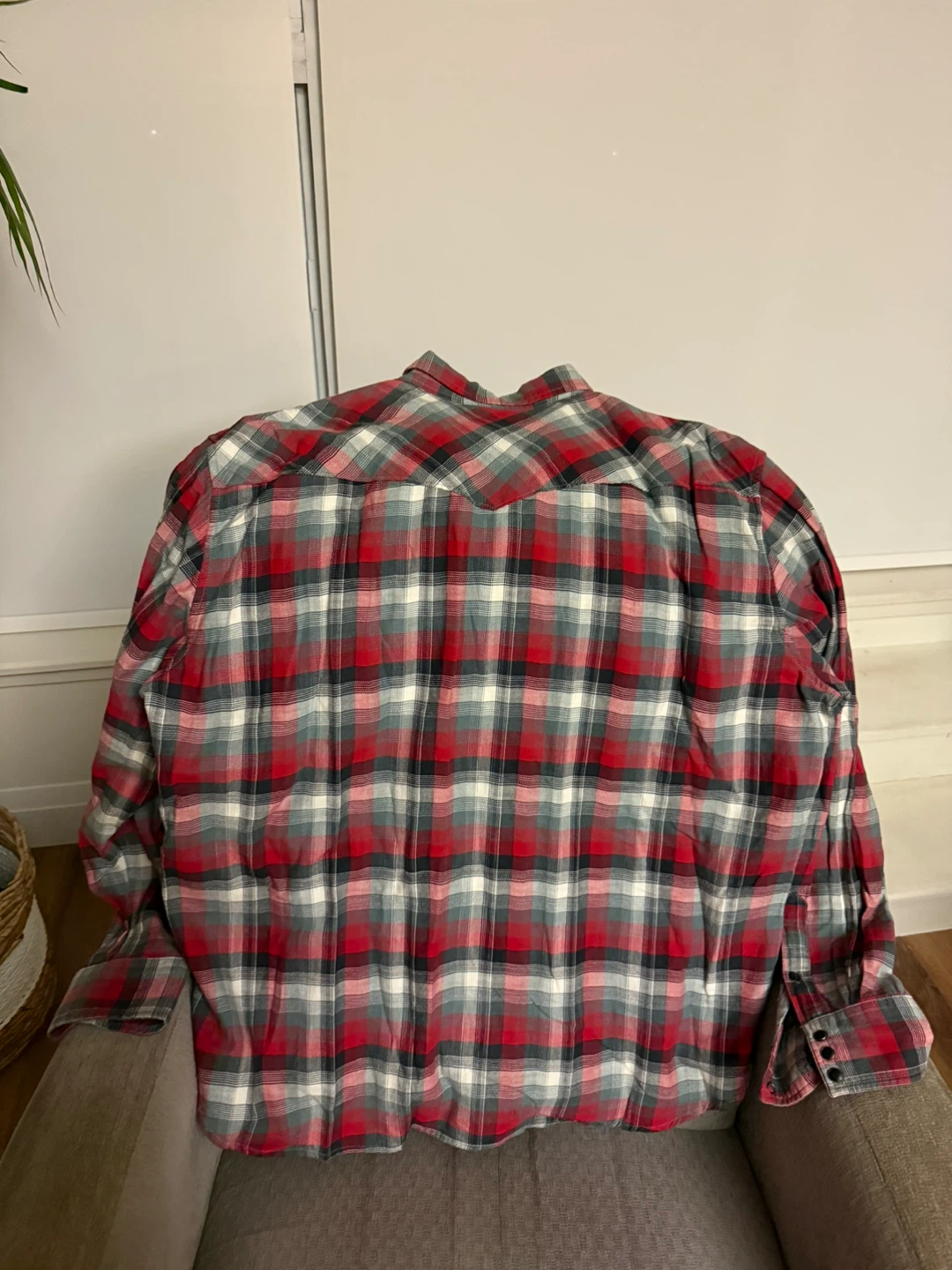 Lucky Brand Classic Fit Plaid Flannel Shirt XXL - photo 5