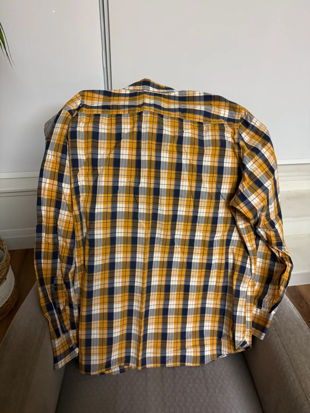 Banana Republic Men's Plaid Long Sleeve Shirt - XXL - photo 3