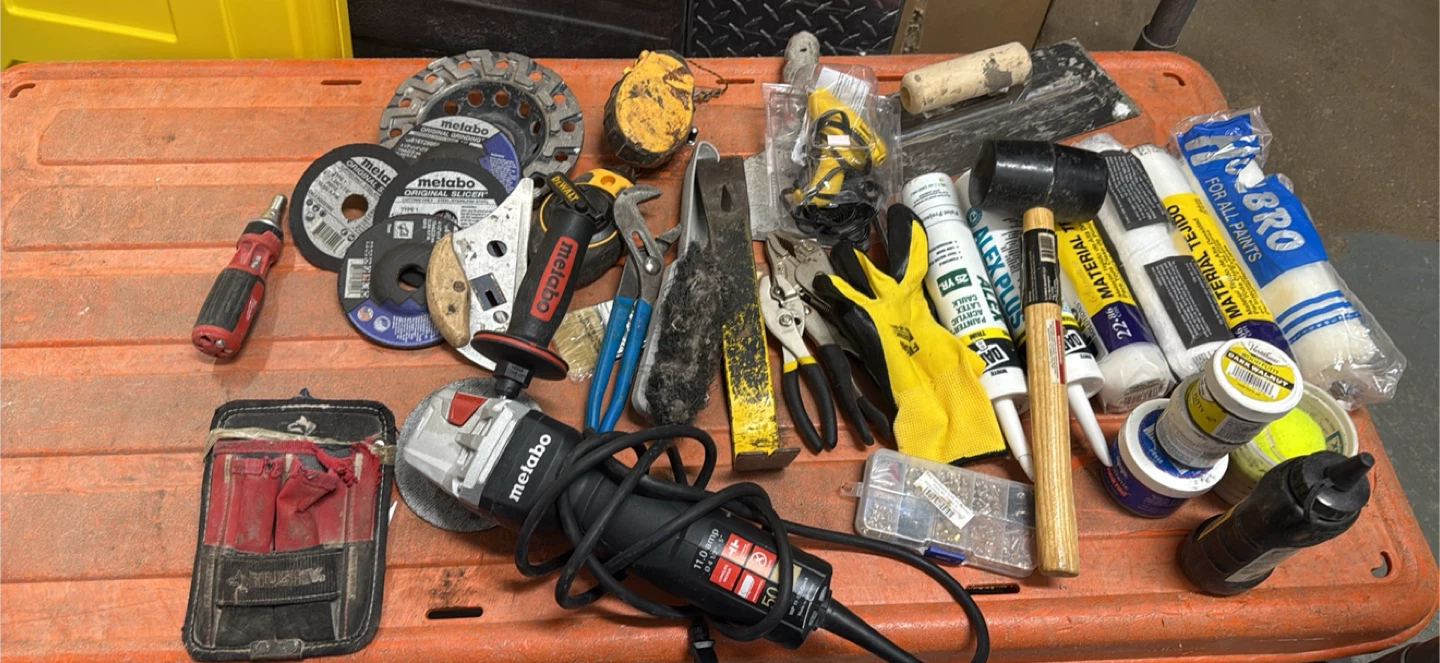 Assorted Power Tools and Painting Supplies - photo 4