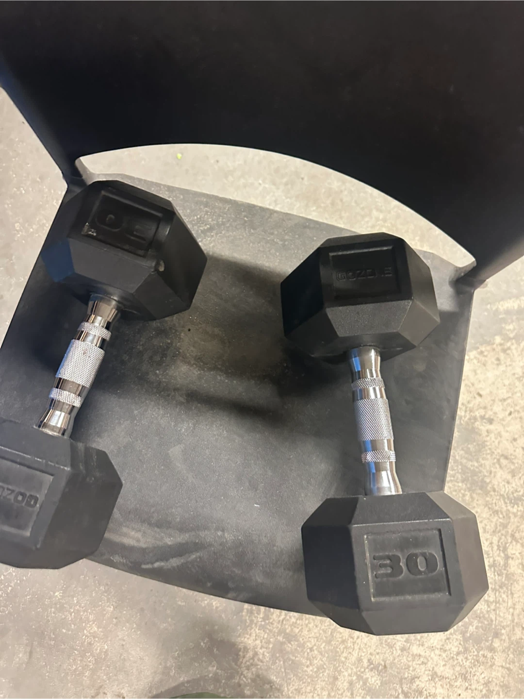 GoZone 30lb Hex Dumbbells (Pair) - photo 2