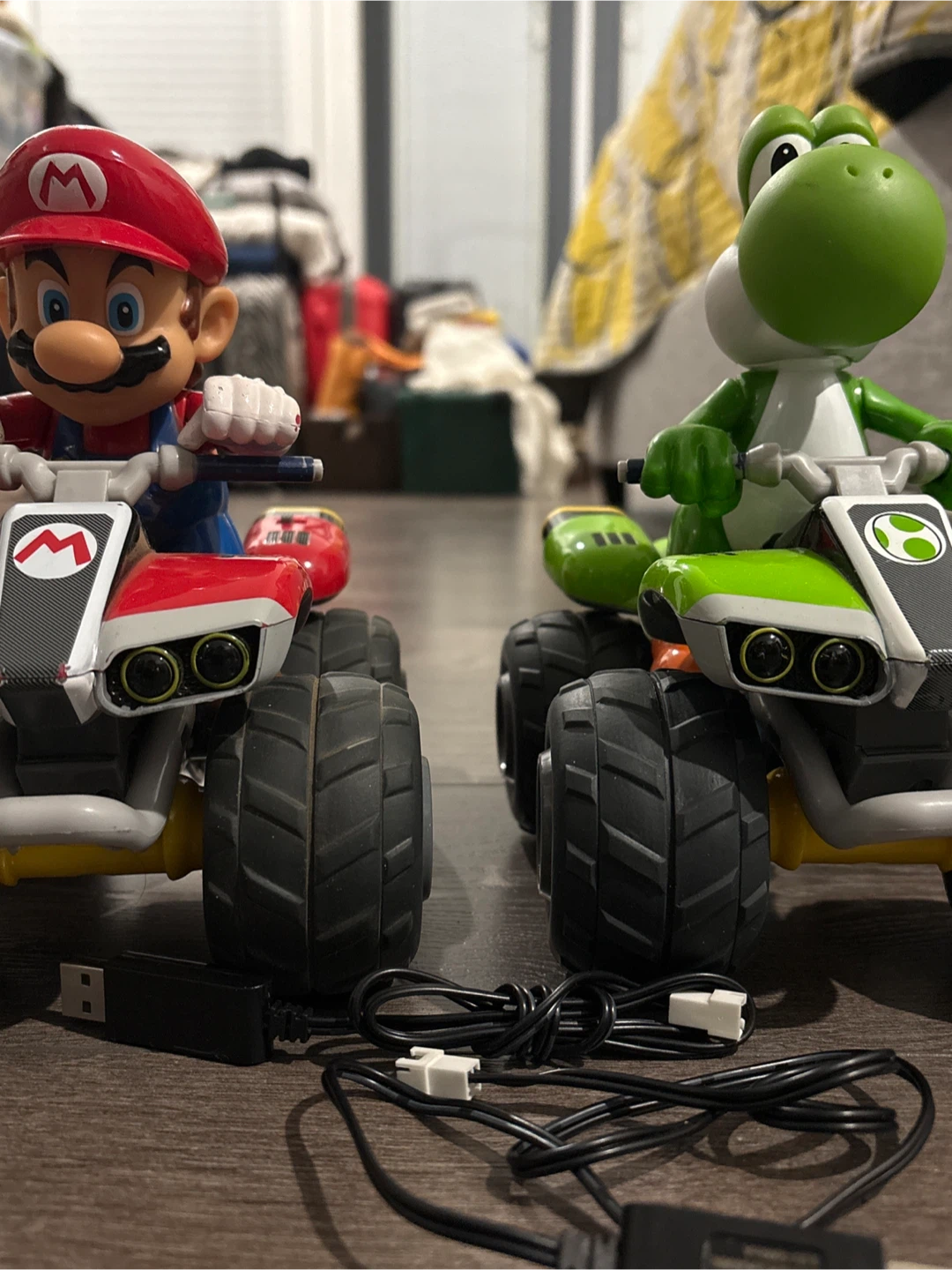 Nintendo Mario Kart RC Racer with Mario and Yoshi