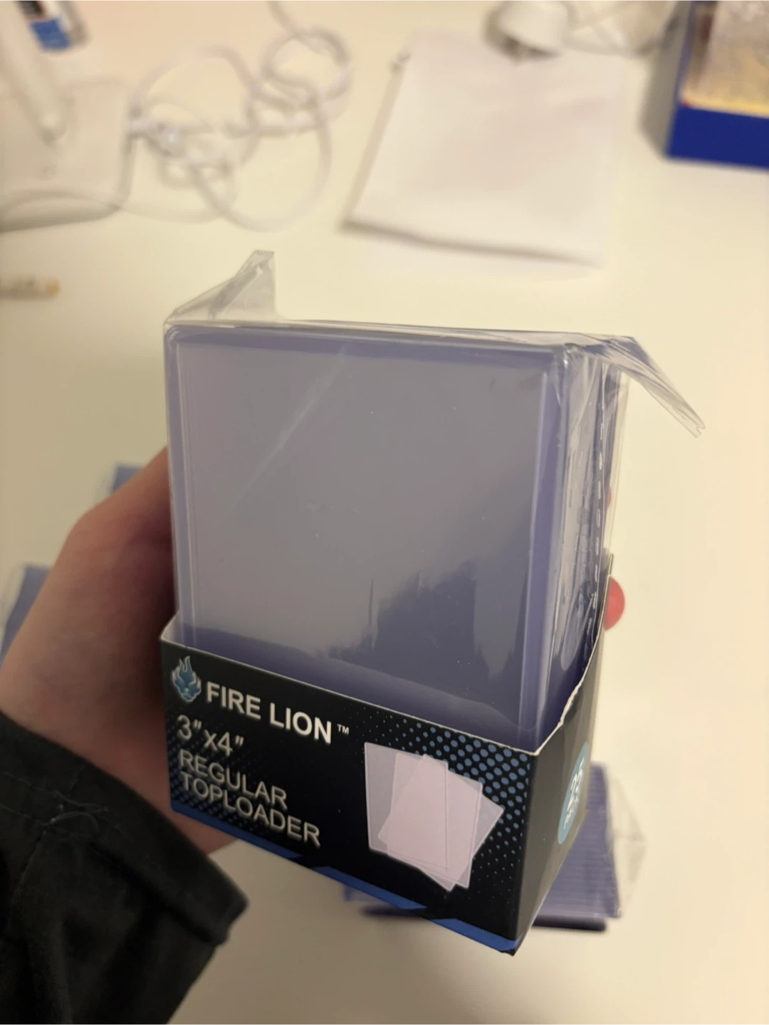 Toploaders Fire Lion 3"x4"- 25 toploaders each pack - photo 4