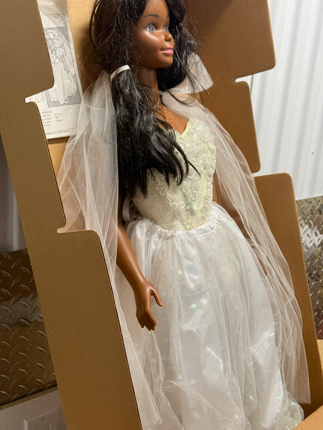 My Size Bride Barbie Doll - photo 2