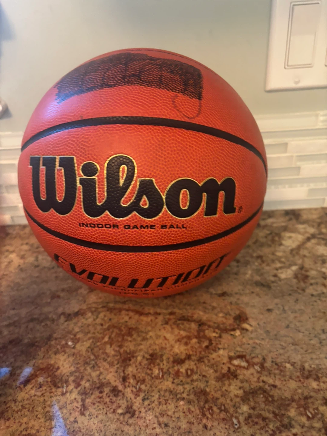 Wilson Evolution Indoor Game Basketball Size 6 - photo 4