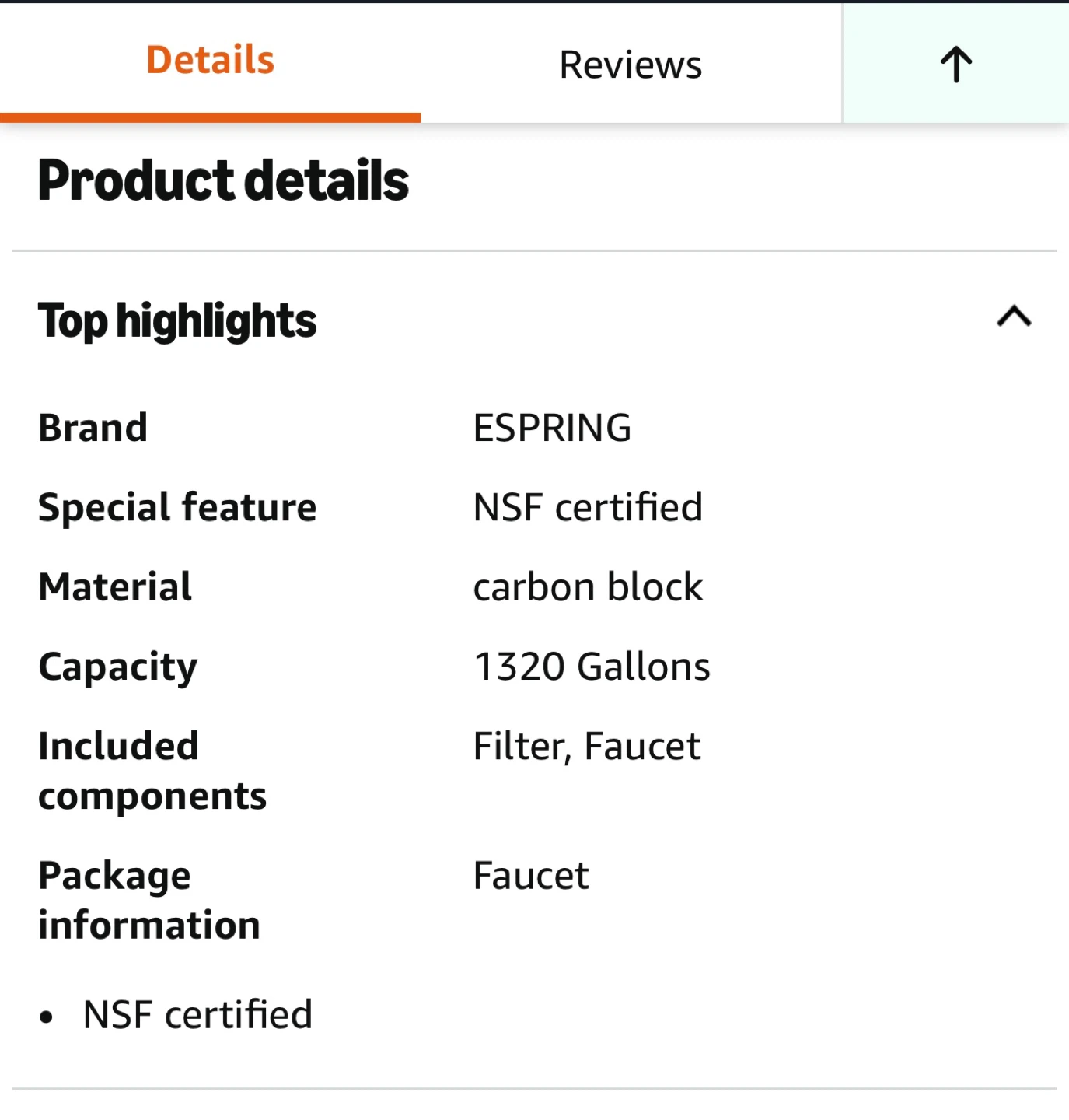 Price drop Must go !!!! eSpring Water Purifier - photo 5