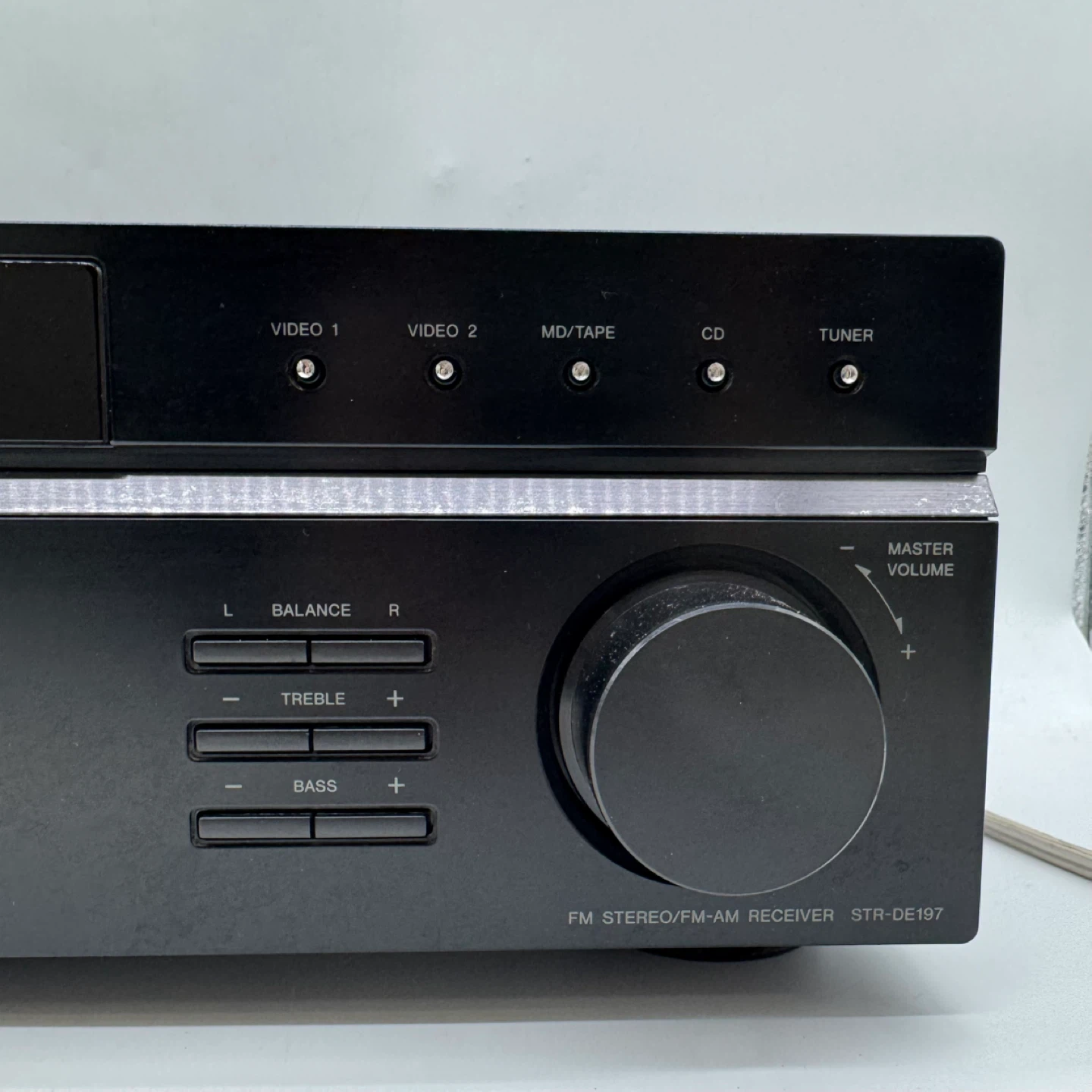 Sony STR-DE197  Stereo Receiver W/Remote bundle Tested - photo 4
