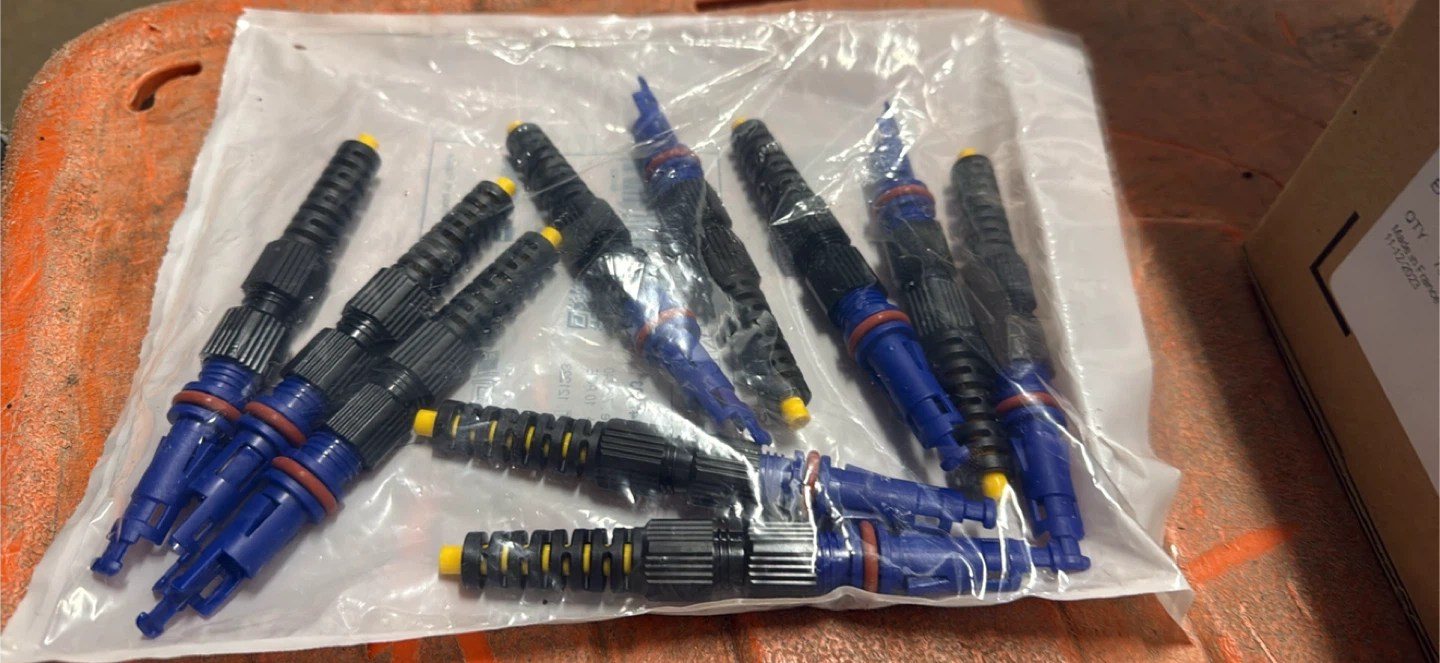 Corning N721240A BPEO ECAM S6 Round Connectors - 10 Piece Lot - photo 4