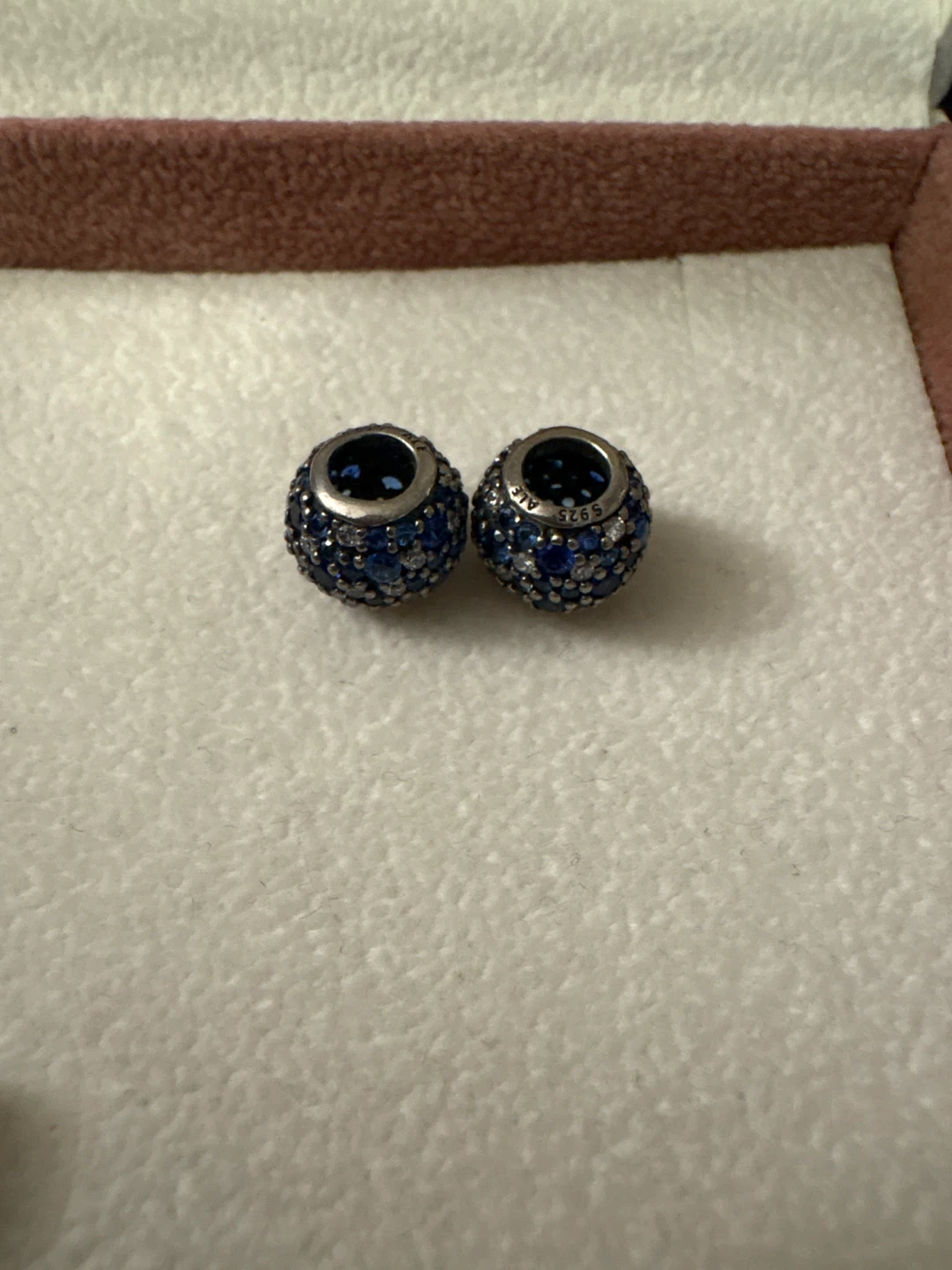 Pandora Charms - High Heel, Purse & Blue Sparkle Beads - photo 4