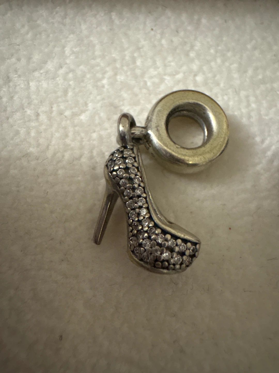 Pandora Charms - High Heel, Purse & Blue Sparkle Beads - photo 3