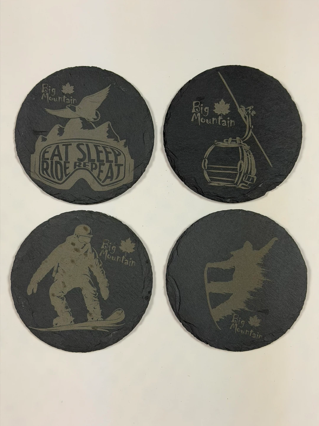 Big Mountain Coasters Set of 4