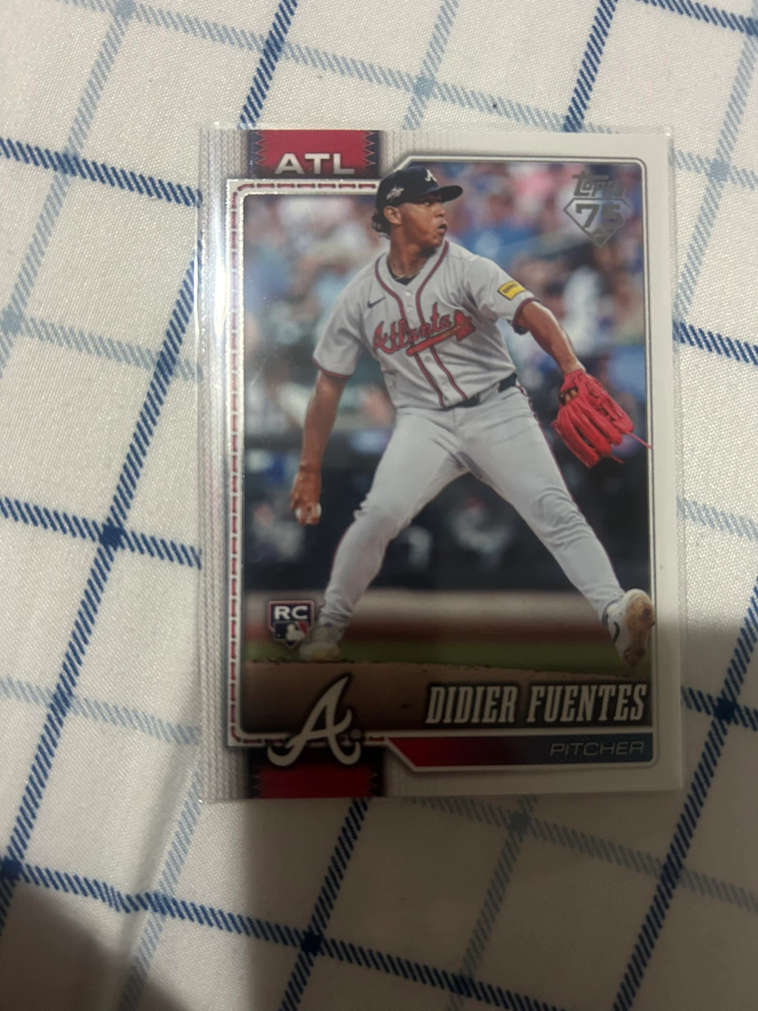Didier Fuentes Atlanta Braves 2023 Topps RC Baseball Card