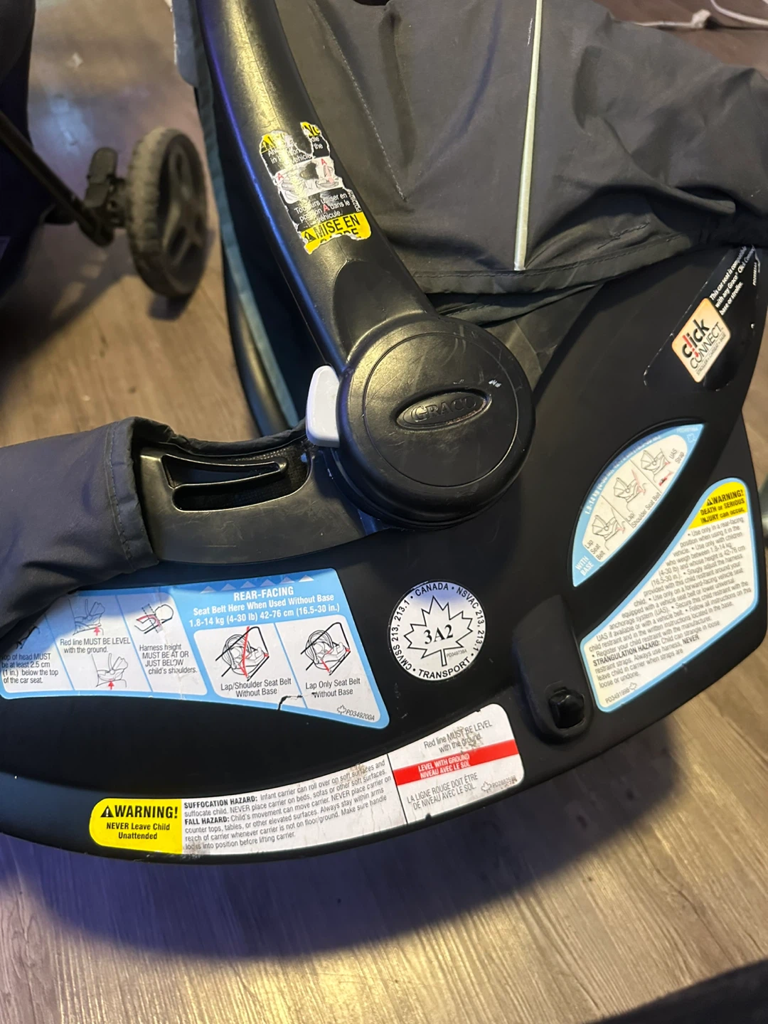Infant Garco Stroller And Car Seat - photo 3
