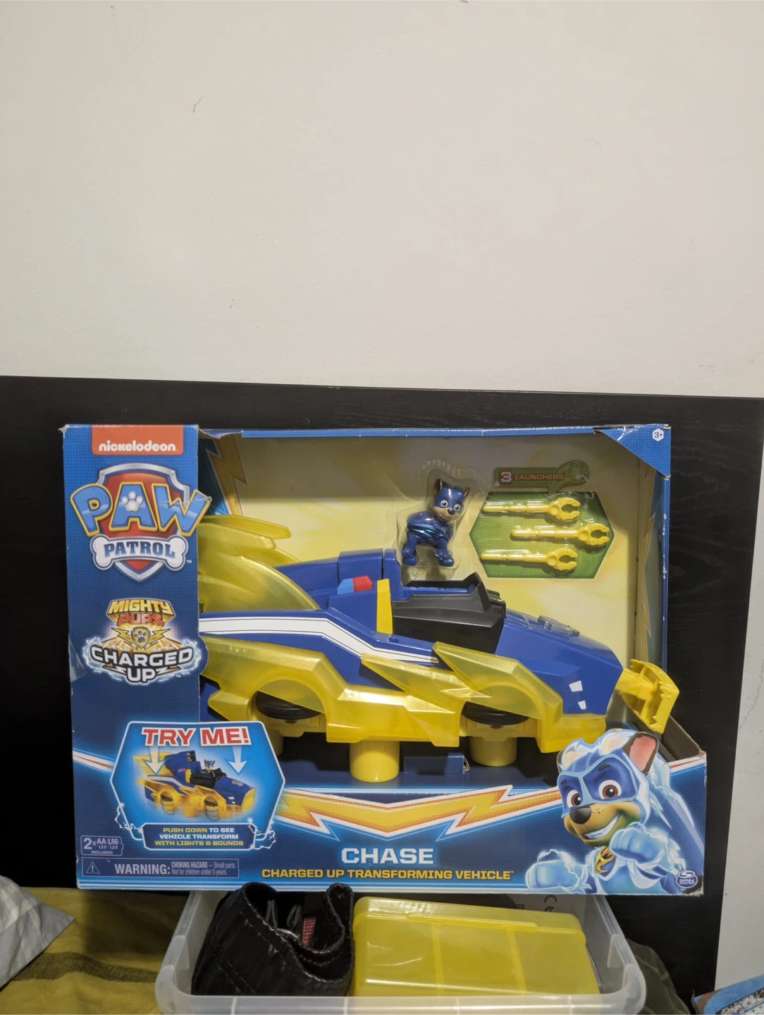 Paw Patrol Mighty Charged Up Chase Transforming Vehicle