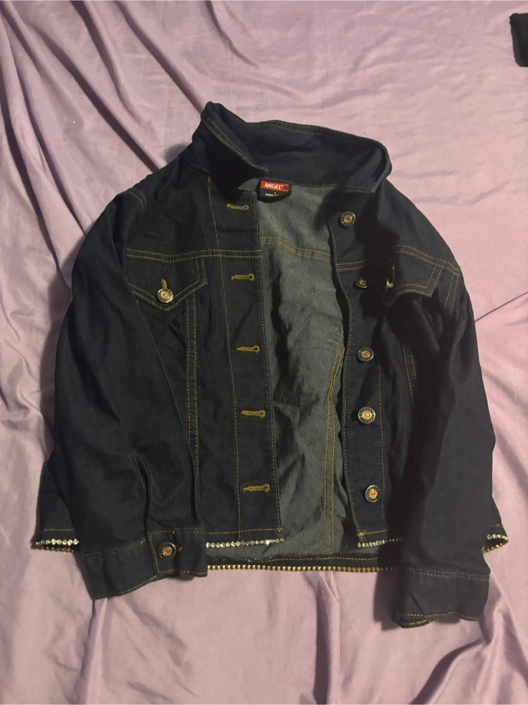 Angel Jeans Denim Jacket Size L