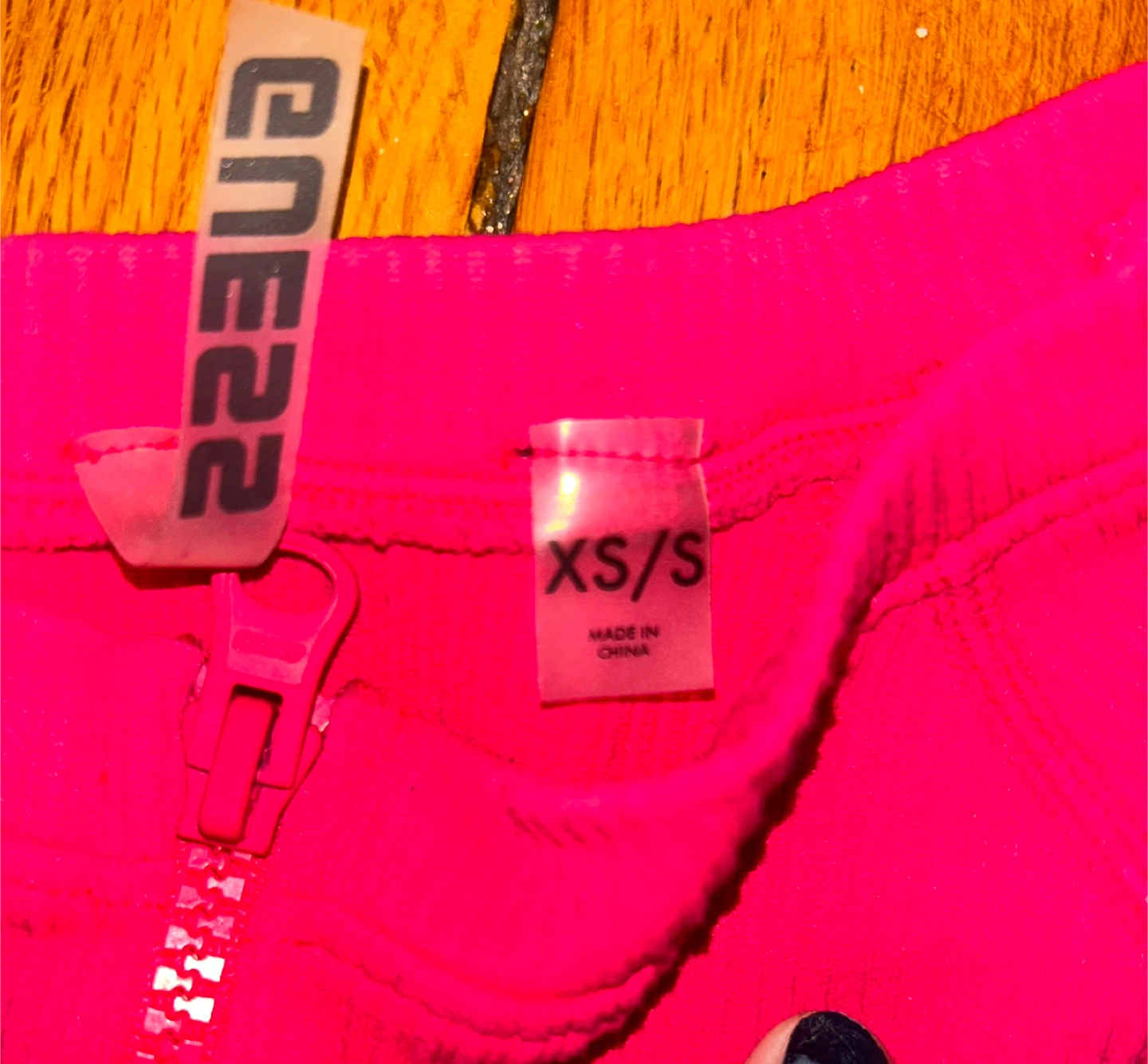 Guess Ribbed Zip Up Top XS/S (sportswear) - photo 4
