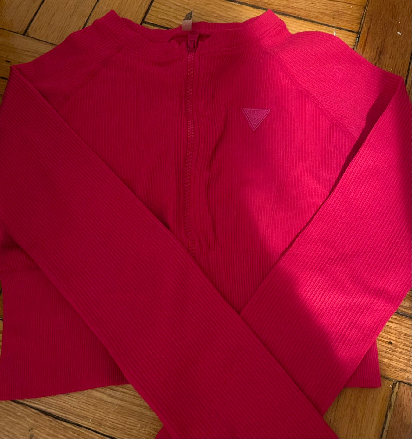 Guess Ribbed Zip Up Top XS/S (sportswear) - photo 5
