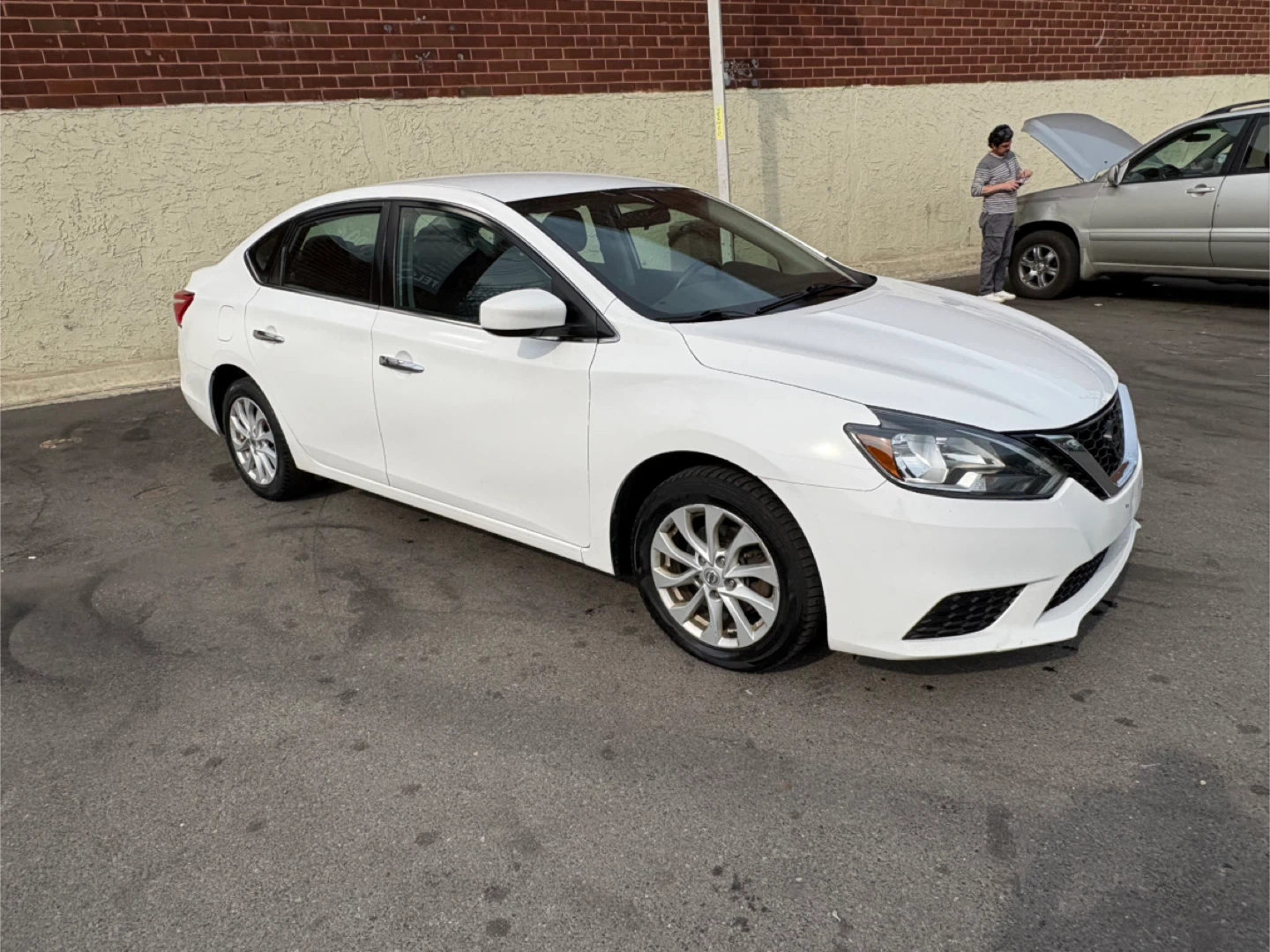 White Nissan Sentra 2019 - photo 2