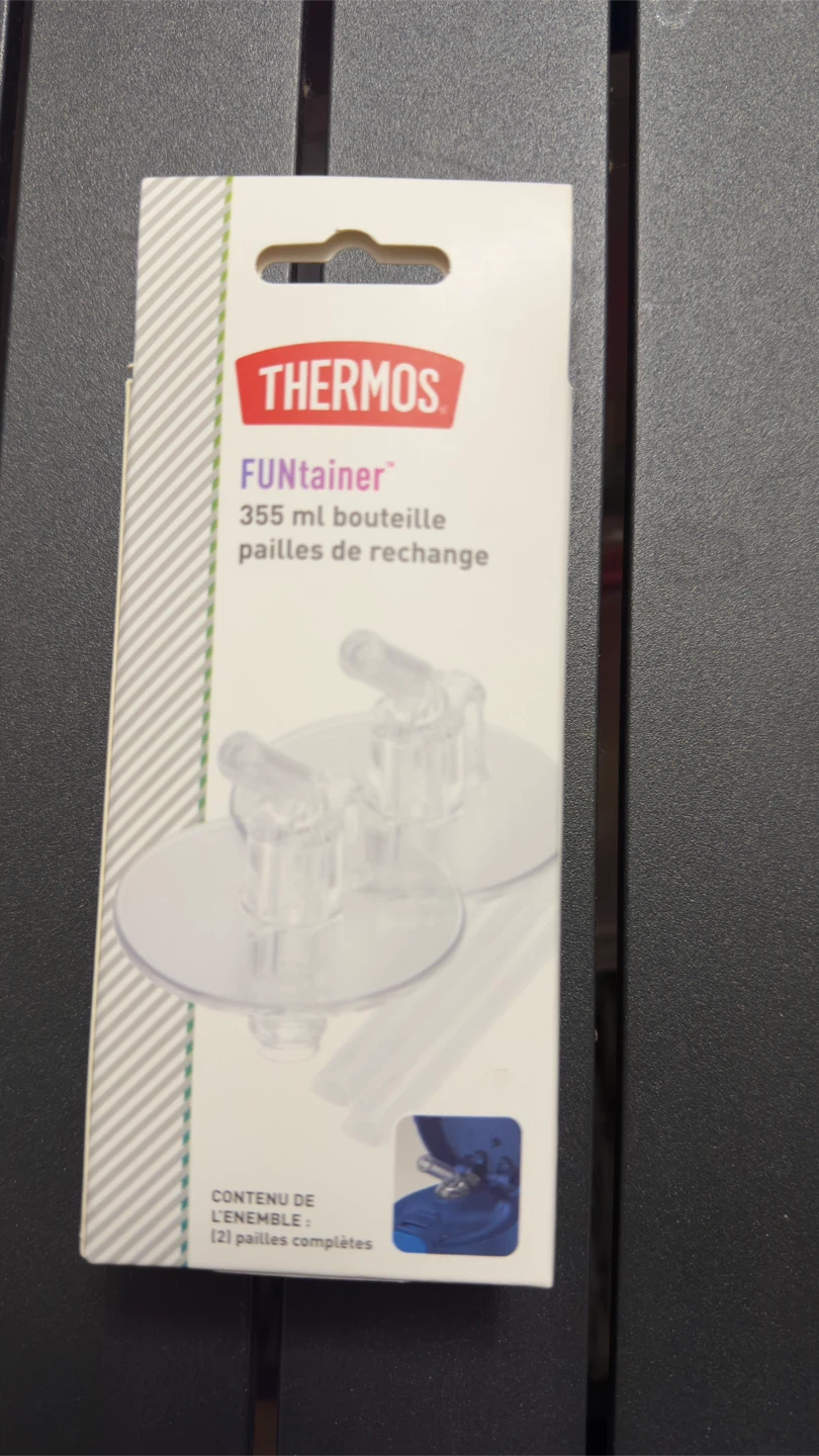 Thermos FUNtainer 12 oz Bottle Replacement Straws - photo 2