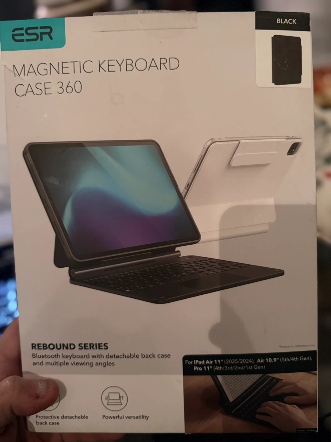 ESR Magnetic Keyboard Case 360 for iPad 11" - photo 3
