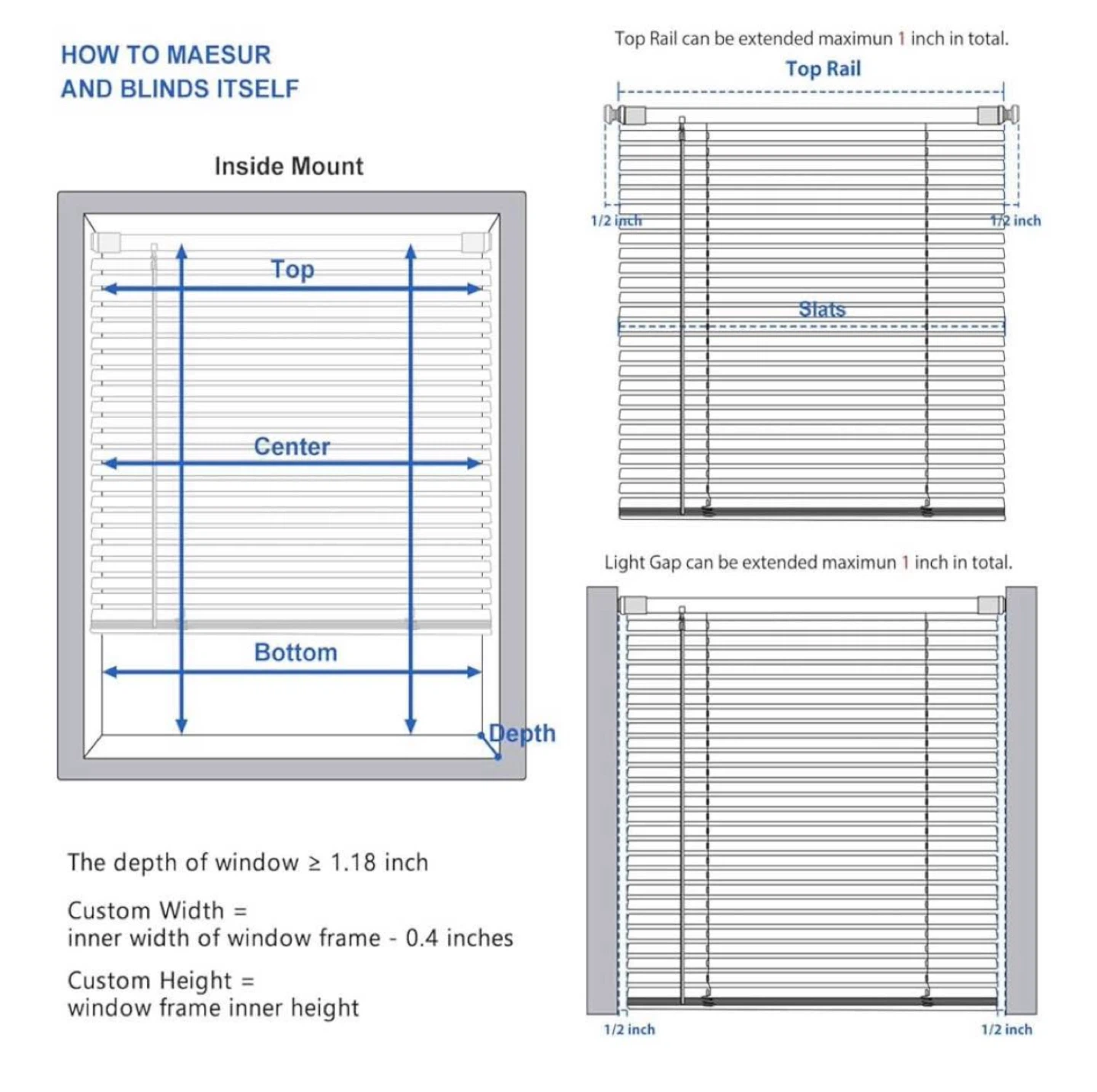 No-Drill Windows Blinds - photo 3