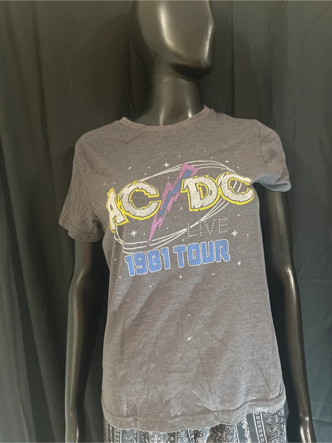 AC/DC Live 1981 Tour T-Shirt