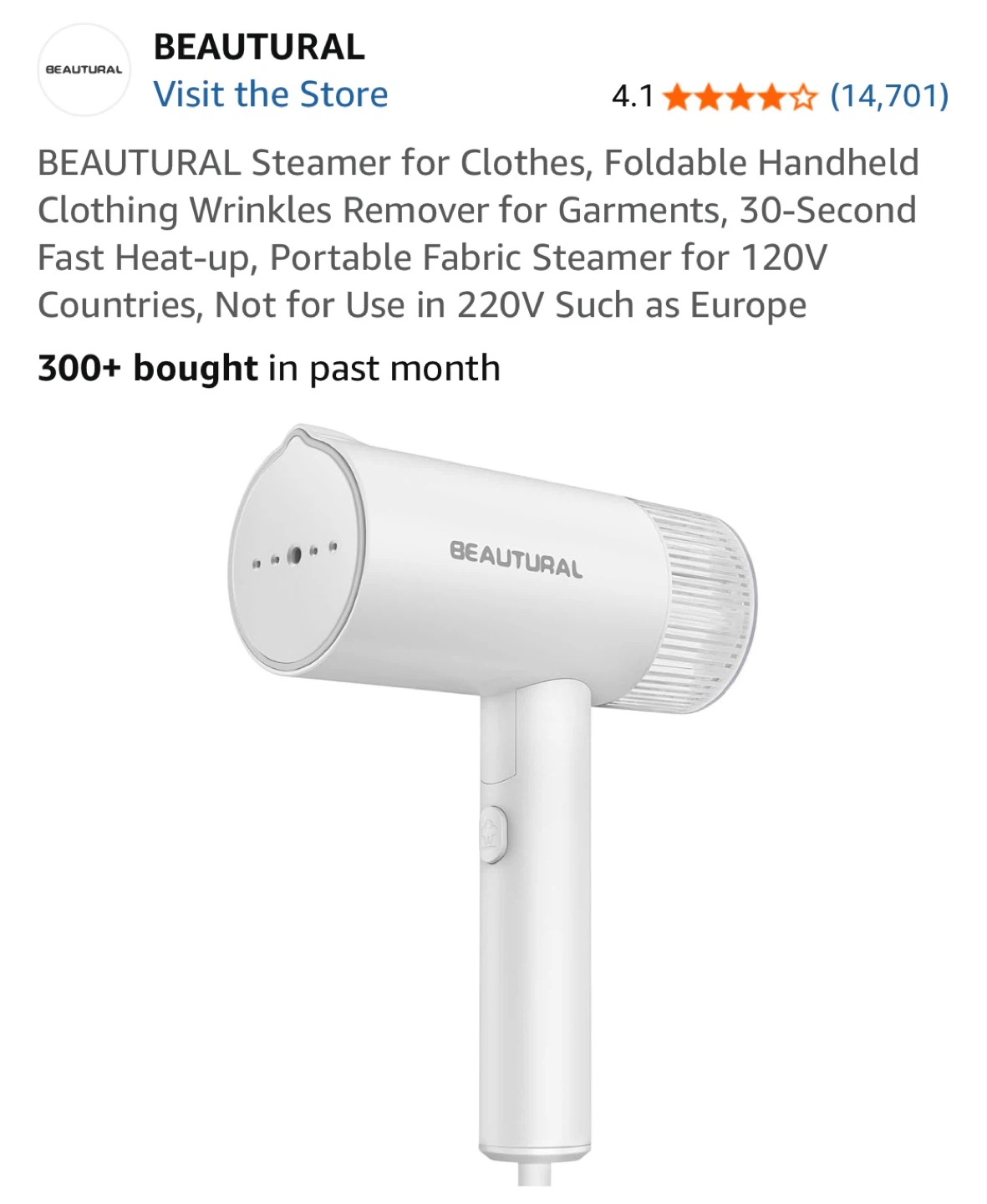 Portable Steamer - photo 4