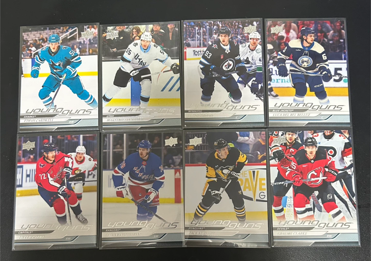 Young guns hockey cards